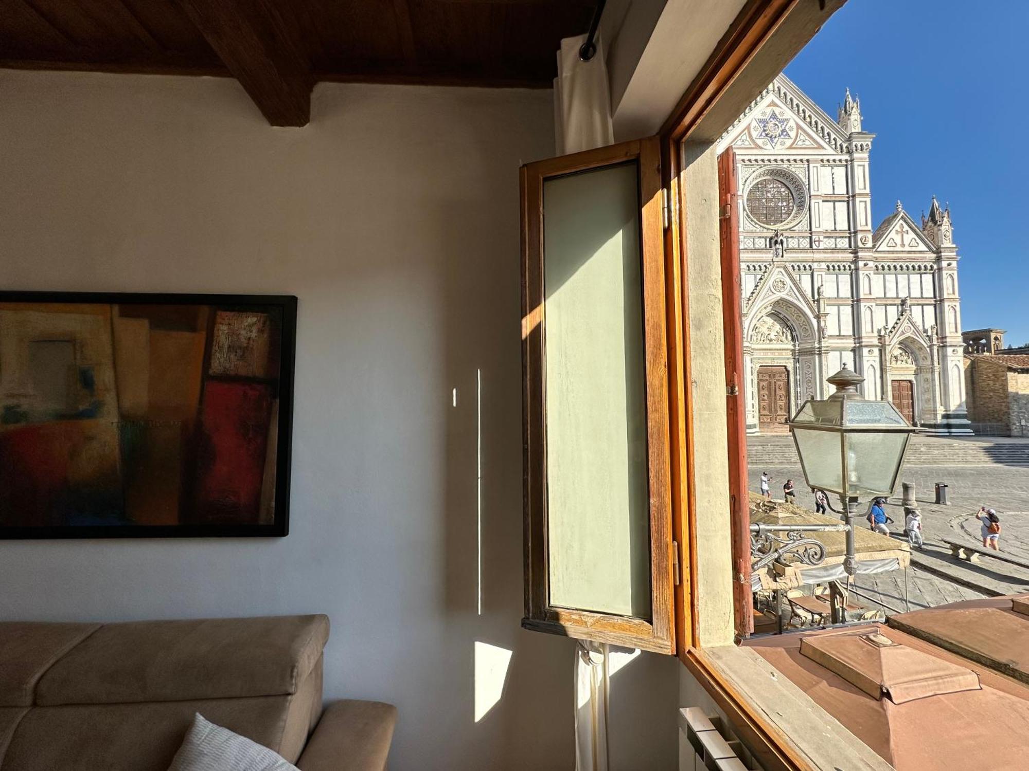 Apartament Luxurious View On Santa Croce Florencja Zewnętrze zdjęcie